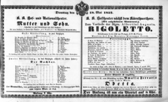 Theaterzettel (Oper und Burgtheater in Wien) 18520518 Seite: 2