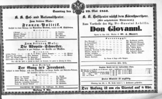 Theaterzettel (Oper und Burgtheater in Wien) 18520529 Seite: 2