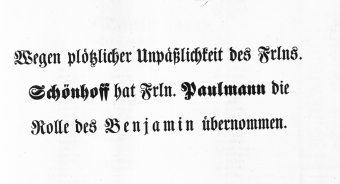 Theaterzettel (Oper und Burgtheater in Wien) 18521111 Seite: 2