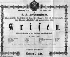 Theaterzettel (Oper und Burgtheater in Wien) 18530328 Seite: 2