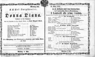 Theaterzettel (Oper und Burgtheater in Wien) 18530516 Seite: 2