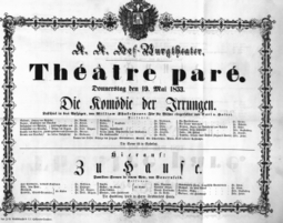 Theaterzettel (Oper und Burgtheater in Wien) 18530519 Seite: 2