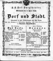 Theaterzettel (Oper und Burgtheater in Wien) 18530601 Seite: 2