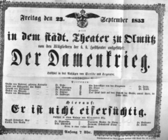 Theaterzettel (Oper und Burgtheater in Wien) 18530923 Seite: 2