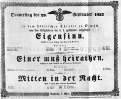Theaterzettel (Oper und Burgtheater in Wien) 18530929 Seite: 2