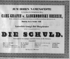 Theaterzettel (Oper und Burgtheater in Wien) 18531103 Seite: 2