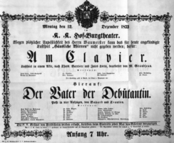 Theaterzettel (Oper und Burgtheater in Wien) 18531212 Seite: 2