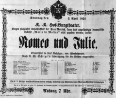 Theaterzettel (Oper und Burgtheater in Wien) 18540402 Seite: 2