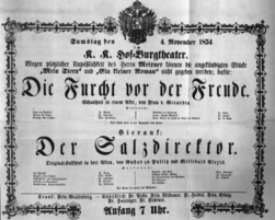 Theaterzettel (Oper und Burgtheater in Wien) 18541104 Seite: 3