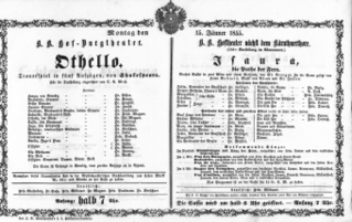 Theaterzettel (Oper und Burgtheater in Wien) 18550115 Seite: 2
