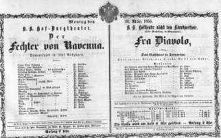 Theaterzettel (Oper und Burgtheater in Wien) 18550326 Seite: 2