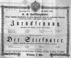 Theaterzettel (Oper und Burgtheater in Wien) 18550420 Seite: 2
