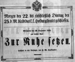 Theaterzettel (Oper und Burgtheater in Wien) 18551222 Seite: 2