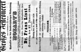 Theaterzettel (Oper und Burgtheater in Wien) 18560127 Seite: 1