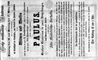Theaterzettel (Oper und Burgtheater in Wien) 18560316 Seite: 1