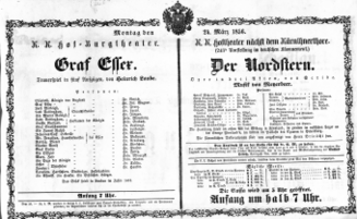 Theaterzettel (Oper und Burgtheater in Wien) 18560324 Seite: 2