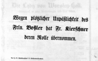 Theaterzettel (Oper und Burgtheater in Wien) 18560331 Seite: 1