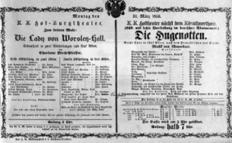 Theaterzettel (Oper und Burgtheater in Wien) 18560331 Seite: 2