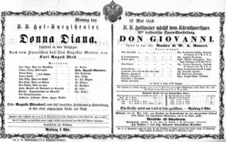Theaterzettel (Oper und Burgtheater in Wien) 18560512 Seite: 2