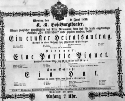 Theaterzettel (Oper und Burgtheater in Wien) 18560609 Seite: 2