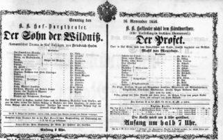 Theaterzettel (Oper und Burgtheater in Wien) 18561116 Seite: 2