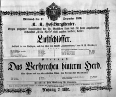 Theaterzettel (Oper und Burgtheater in Wien) 18561217 Seite: 2