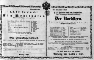 Theaterzettel (Oper und Burgtheater in Wien) 18561231 Seite: 3