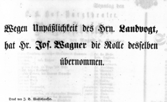 Theaterzettel (Oper und Burgtheater in Wien) 18570222 Seite: 1