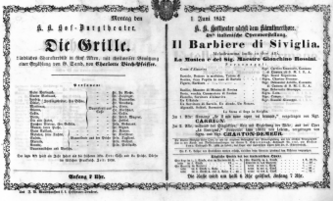 Theaterzettel (Oper und Burgtheater in Wien) 18570601 Seite: 2