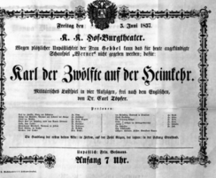 Theaterzettel (Oper und Burgtheater in Wien) 18570605 Seite: 2