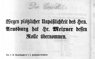 Theaterzettel (Oper und Burgtheater in Wien) 18581007 Seite: 2