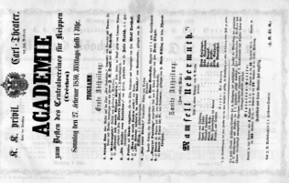 Theaterzettel (Oper und Burgtheater in Wien) 18590227 Seite: 2