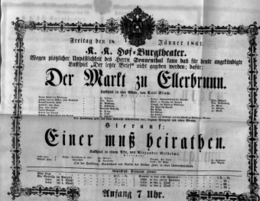 Theaterzettel (Oper und Burgtheater in Wien) 18610118 Seite: 2