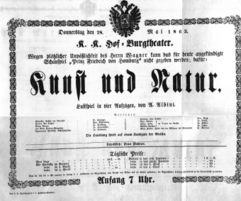 Theaterzettel (Oper und Burgtheater in Wien) 18630528 Seite: 2