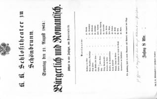 Theaterzettel (Oper und Burgtheater in Wien) 18640821 Seite: 2