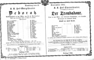 Theaterzettel (Oper und Burgtheater in Wien) 18640917 Seite: 2