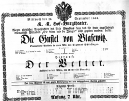 Theaterzettel (Oper und Burgtheater in Wien) 18640928 Seite: 2