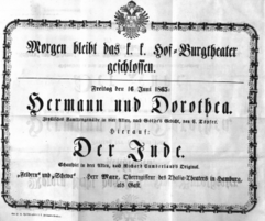 Theaterzettel (Oper und Burgtheater in Wien) 18650614 Seite: 2