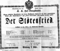 Theaterzettel (Oper und Burgtheater in Wien) 18650627 Seite: 2