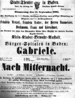 Theaterzettel (Oper und Burgtheater in Wien) 18650914 Seite: 2