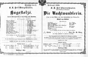 Theaterzettel (Oper und Burgtheater in Wien) 18660202 Seite: 2