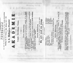Theaterzettel (Oper und Burgtheater in Wien) 18660225 Seite: 2