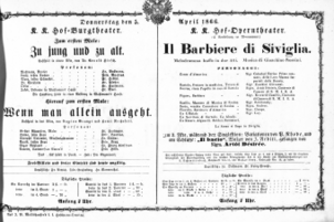 Theaterzettel (Oper und Burgtheater in Wien) 18660405 Seite: 3
