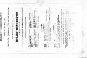 Theaterzettel (Oper und Burgtheater in Wien) 18660415 Seite: 1