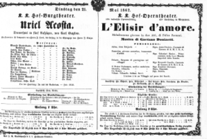Theaterzettel (Oper und Burgtheater in Wien) 18670521 Seite: 1
