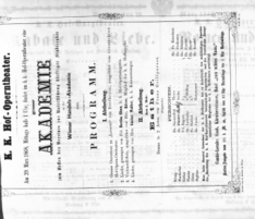 Theaterzettel (Oper und Burgtheater in Wien) 18680329 Seite: 1