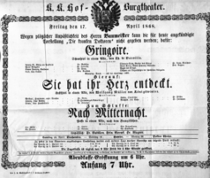 Theaterzettel (Oper und Burgtheater in Wien) 18680417 Seite: 2
