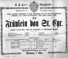 Theaterzettel (Oper und Burgtheater in Wien) 18681215 Seite: 2