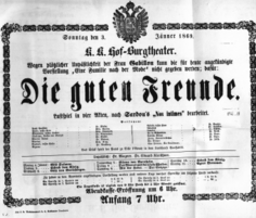 Theaterzettel (Oper und Burgtheater in Wien) 18690103 Seite: 2