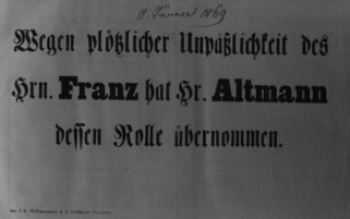 Theaterzettel (Oper und Burgtheater in Wien) 18690111 Seite: 2